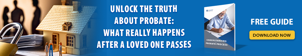 Link to a free booklet download named'Understanding the probate process'