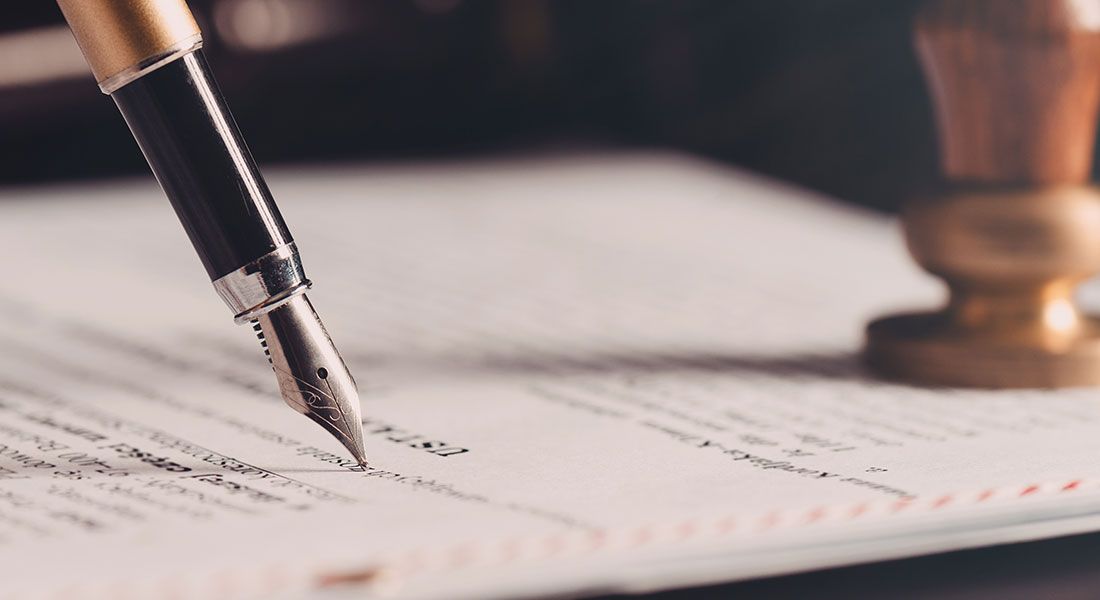 Trust document signing