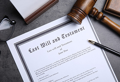 last will and testament document