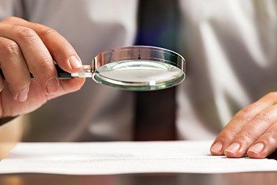 Looking at a will through a magnifying glass
