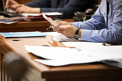 Court proceedings over a last will and testament