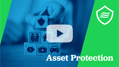 Clickable video image leading to our 'Asset Protection' explainer video, ready to watch and learn how to safeguard your wealth from creditors, lawsuits, and other threats while preserving your legacy for future generations.