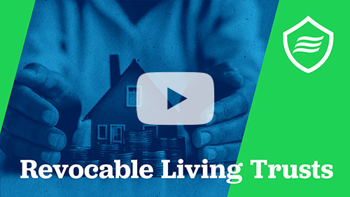 Clickable video image leading to our 'Revocable Living Trust' explainer video, ready to watch and learn how this flexible estate planning tool provides seamless asset management, avoids probate, and protects your privacy.